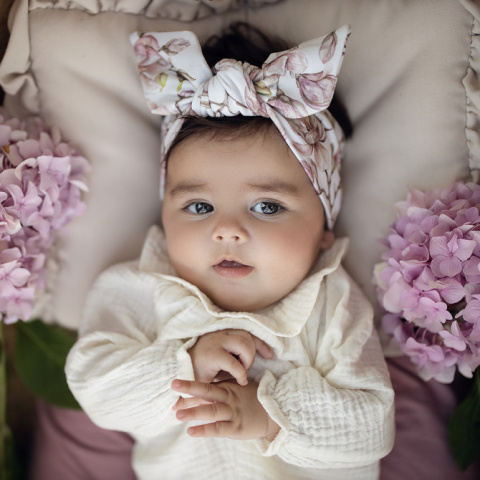 Opaska dla dziewczynki UL&KA Magnolia Cream Opaska dla dziewczynki UL&KA Magnolia Cream