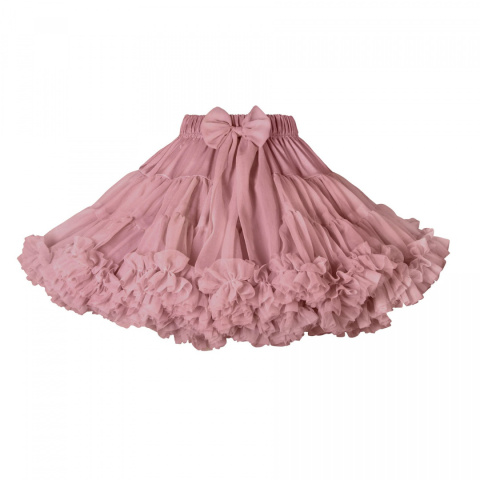 Spódnica PETTISKIRT herbaciany róż Manufaktura Falbanek Spódnica PETTISKIRT herbaciany róż Manufaktura Falbanek
