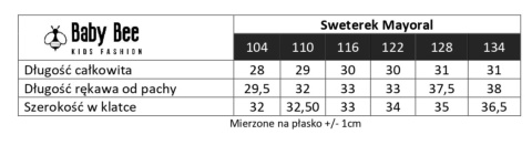 Sweterek rozpinany dla dziewczynki Mayoral