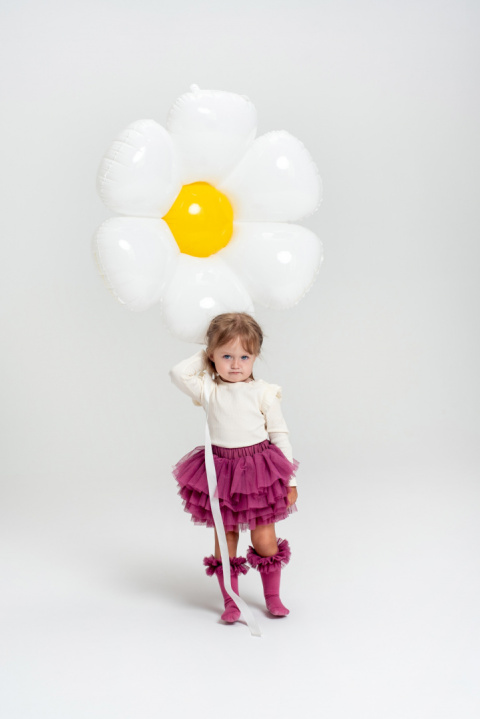 Bloomersy TUTU Manufaktura Falbanek Wrzosowy Róż Bloomersy TUTU Manufaktura Falbanek Wrzosowy Róż