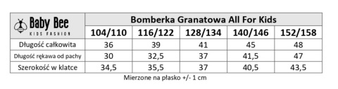 Bomberka All For Kids Granatowa