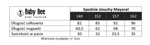 Spodnie slouchy dla dziewczynki Mayoral Szare