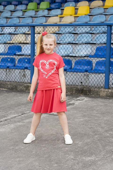 Spódniczka Light Skirt Tuss Coral Spódniczka Light Skirt Tuss Coral