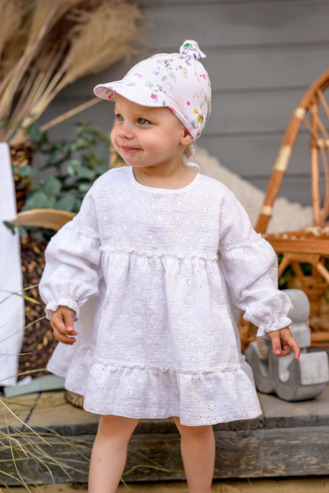 Sukienka Muślinowa z bloomersami Scarlett Jamiks Biała
