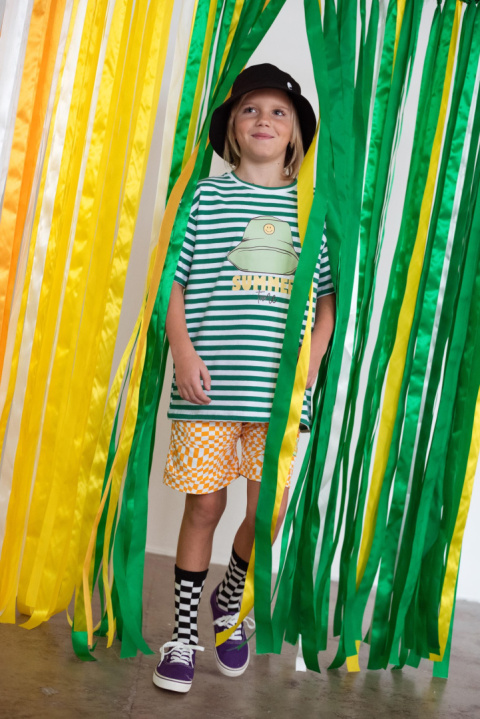 T-Shirt Oversize Hey Popinjay Bucket Stripes