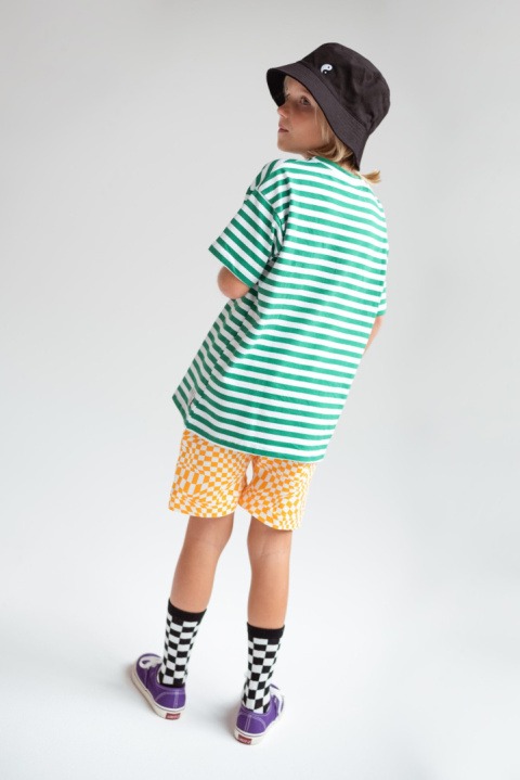 T-Shirt Oversize Hey Popinjay Bucket Stripes