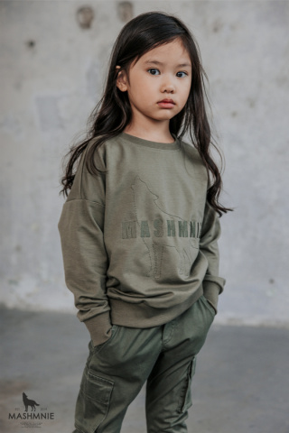 Bluza Haft Unisex Mashmnie Khaki