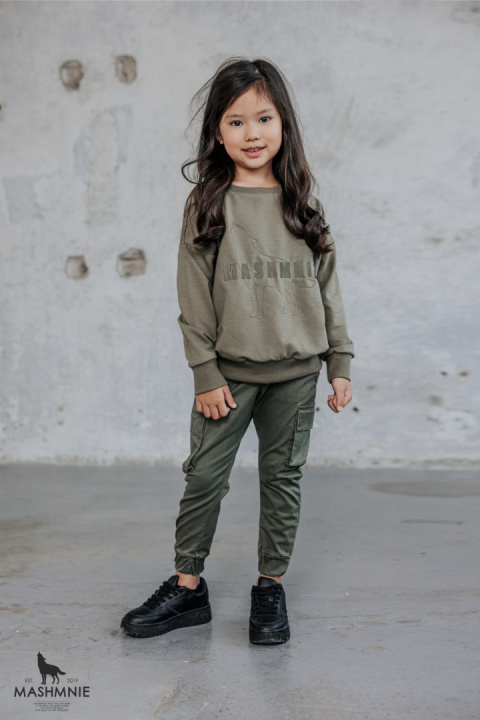 Bluza Haft Unisex Mashmnie Khaki