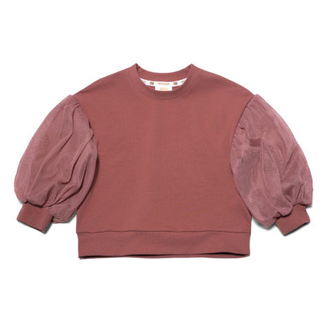 Bluza Puf Manufaktura Falbanek Pustynny Róż Bluza Puf Manufaktura Falbanek Pustynny Róż