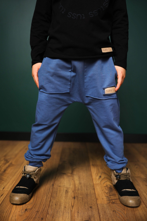 Spodnie Baggy Tuss Jeans Blue Spodnie Baggy Tuss Jeans Blue