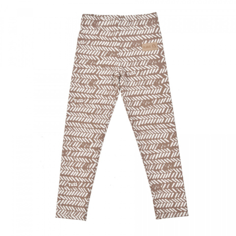 Legginsy light brown AZTEC TUSS