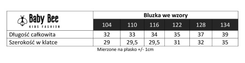 Bluzka we wzory dla dziewczynki Mayoral